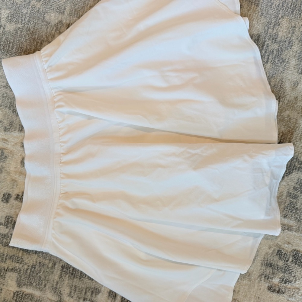 lululemon athletica White Mini Skirt
